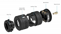 Купить Vandy Vape Phobia V2 RDA дрипка (стальной) CL Vandy Vape Phobia V2 RDA дрипка (стальной) CL
